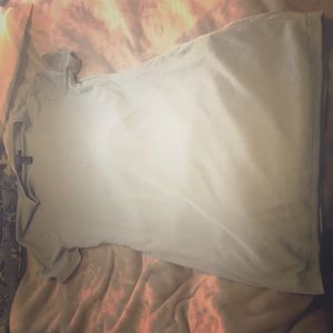 Forever 21, Baby blue bodycon, ribbed shirt dress